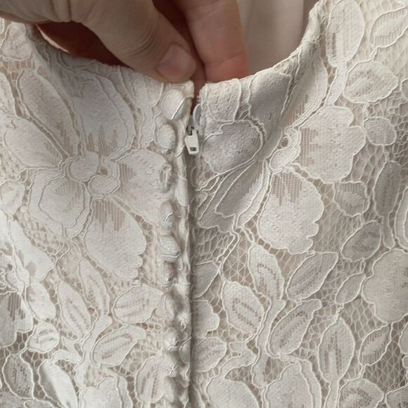 NWT BHLDN Whispers & Echoes Eastcote Strapless Bridal Wedding Gown Dress Size 8 - Picture 11 of 16